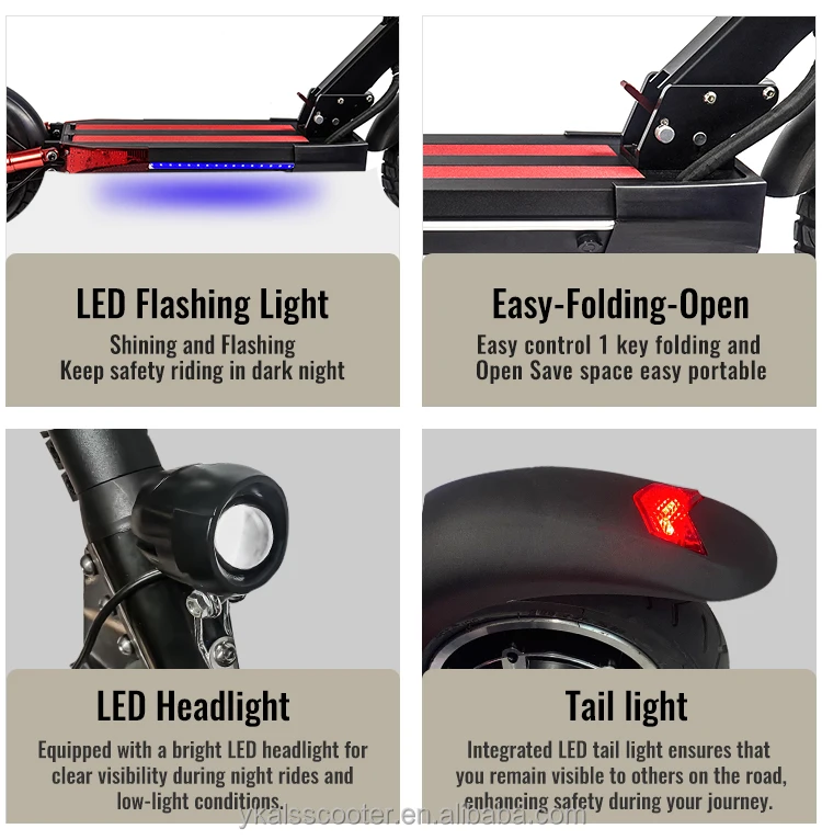 Anluosen D02 USA warehouse drop shipping powerful high speed folding scooter electric kick scooters with suspensions for Adults