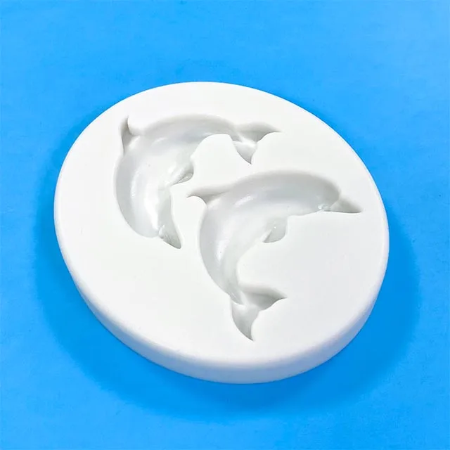 Dolphin Silicone Mould De Silicona De Barra De Chocolate Molds Polycarbonate Bag Custom Chocolate Bar Mold
