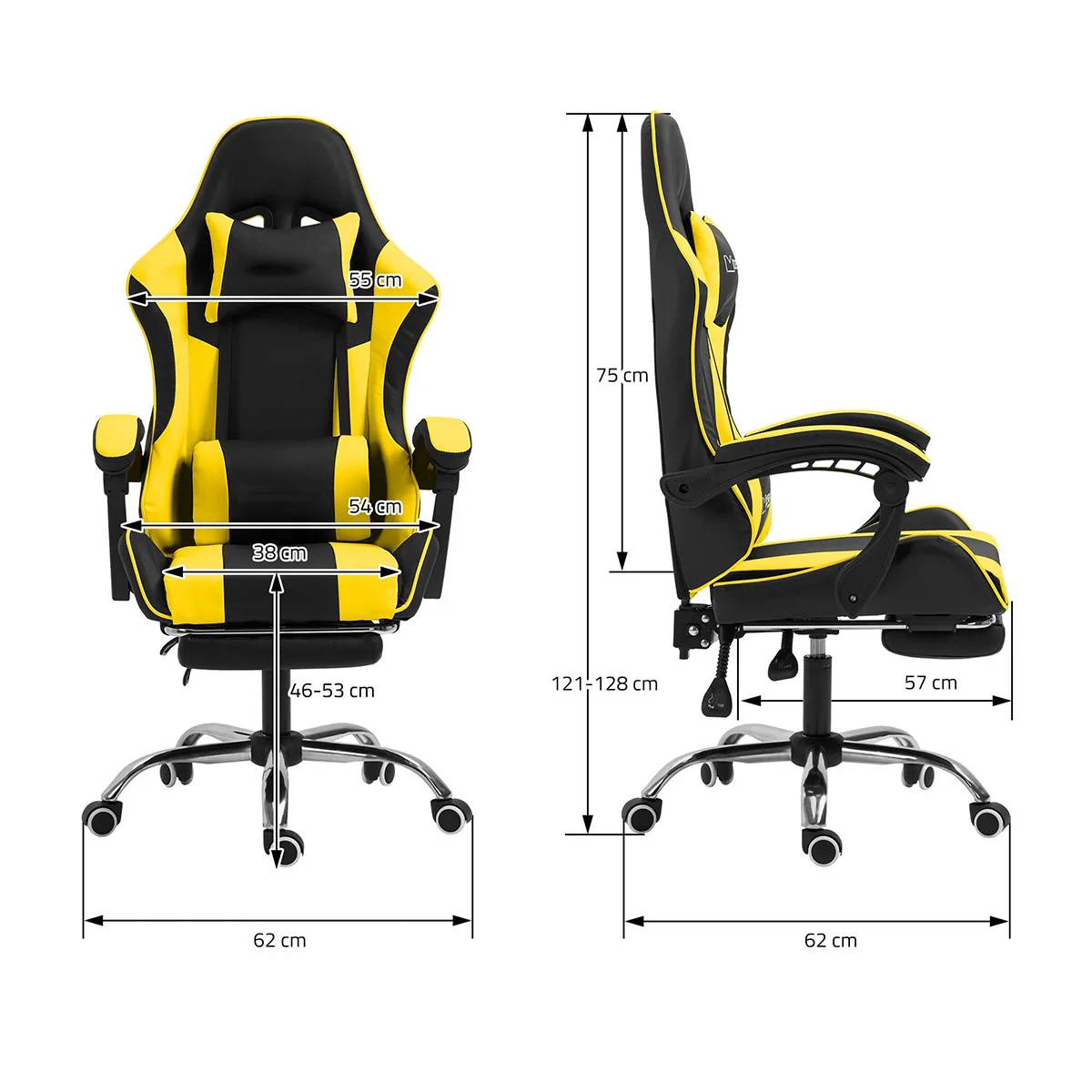 Professional Ergonomic Gaming Chair Zero Gravity pc Gamer Sillas with Footrest and Bluetooths Music Speakers Office Gaming Chair