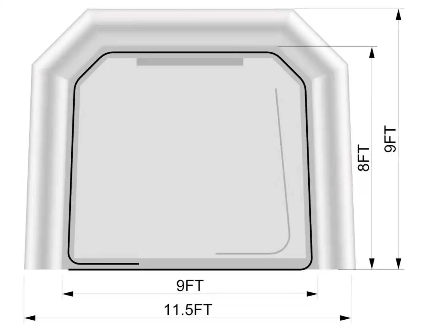 Warsun 6m Factory Price Spray Booth Inflatable Car Painting Portable Spray Booths Sale Paint Booth