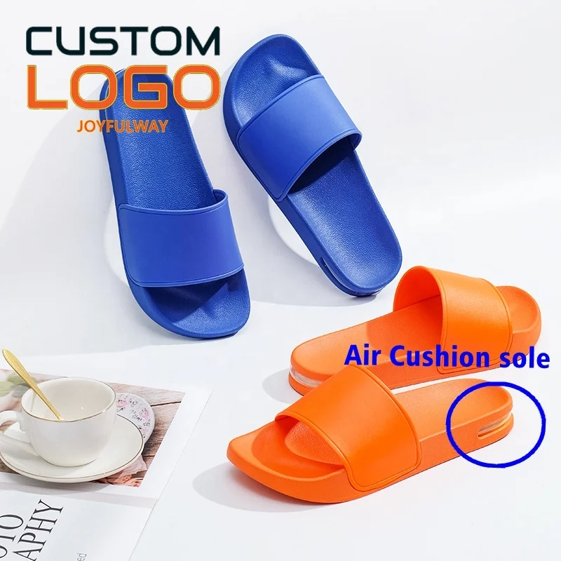 2024 air cushion Slide Custom Slippers Men Designer custom Slippers Women Slippers Men New Design outdoor beach