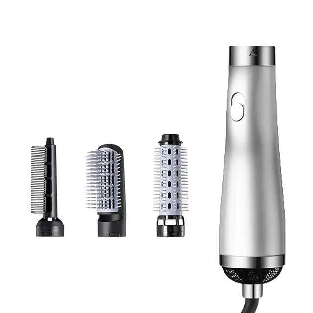 Lazy Wireless Electric Hot Air Brush Heatless Hair Curlers Hair Curler Dryers Professional 3 In 1 One Step Hair Dryer Comb Brush