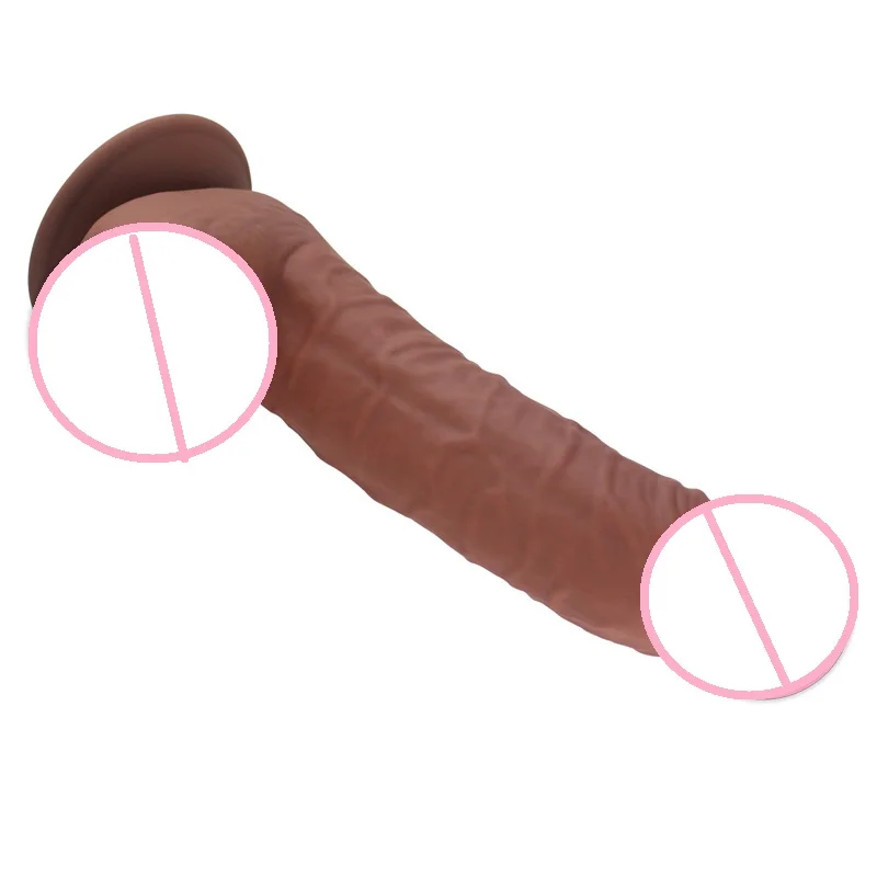 Realistic 7 Inch Powerful Suction Cup Silicone Big Penis Dildo Dildos Sex Toys for Women Men
