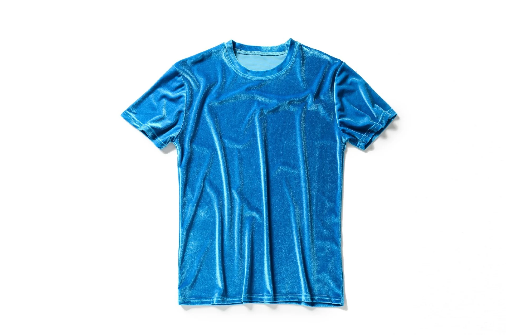 2024 Summer New Velvet Short sleeved T-shirt for Men and Women, Fashion and Simplicity for Couples