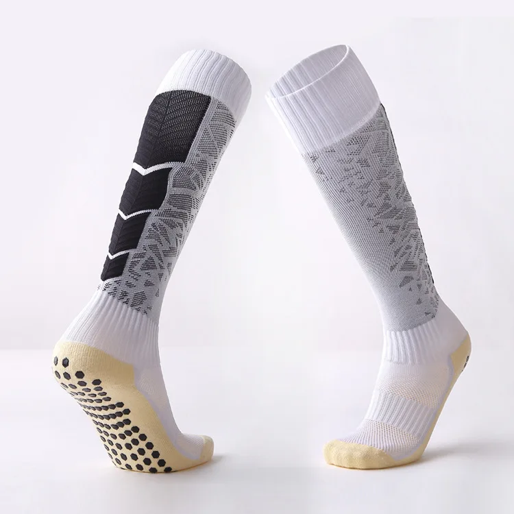 Antiskid and wear-resistant football socks thickened towel sole dispensing socks comfortable and wear-resistant sports hose