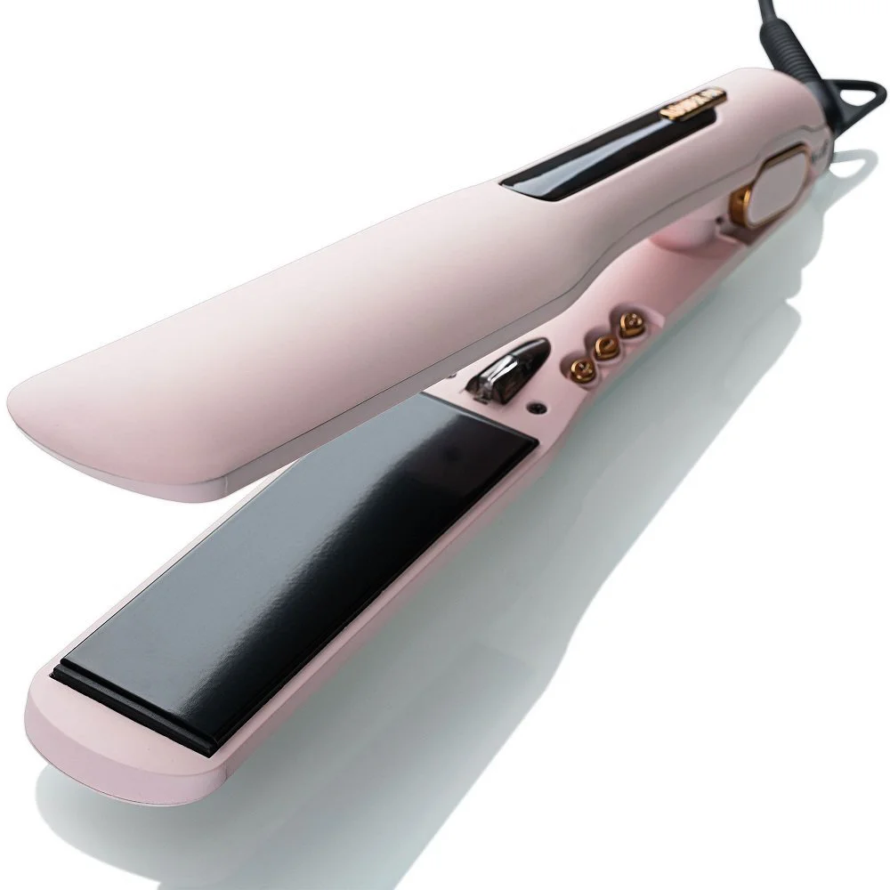 Wholesale PTC 480F 250 Degrees Ceramic Anion Ceramic Plate Portable Titanium Flat Iron Professional Keratin Hair Straightener