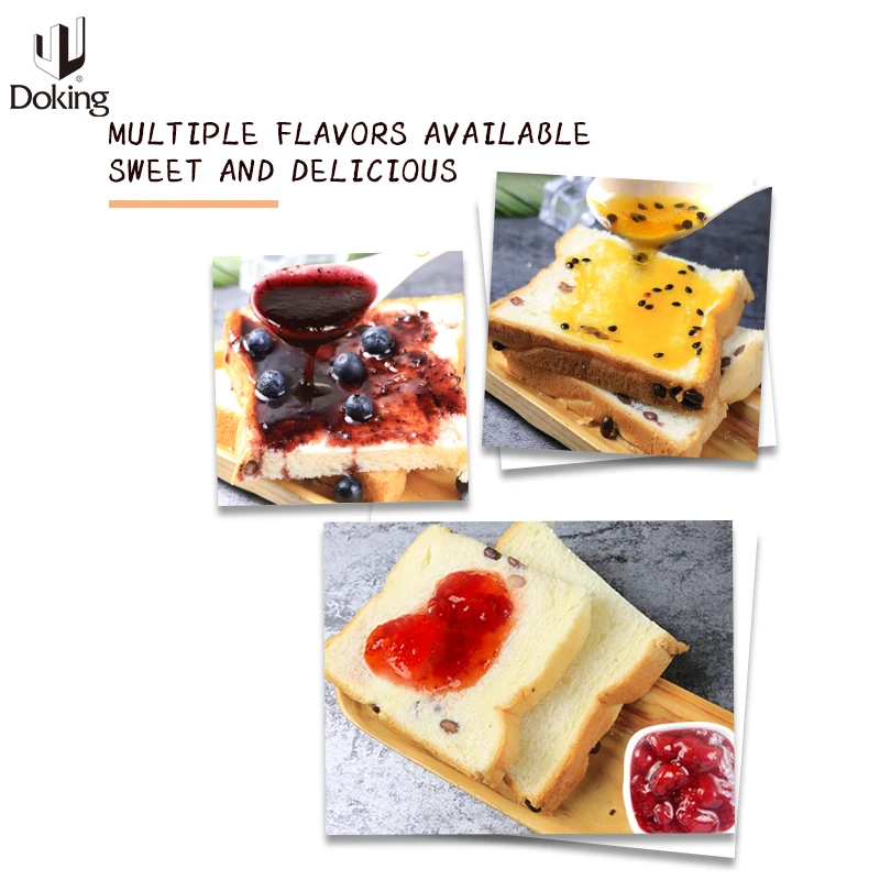 Doking Strawberry Jam strawberries granules Sauce for bread bakery Smoothie desserts Boba drinks milk tea drink