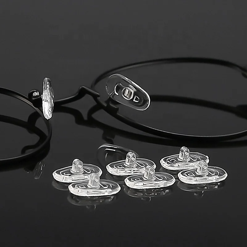 Eyeglasses Nose Pads Glasses Adhesive Silicone Anti-Slip Nose pads for Eyeglass Glasses Sunglasses