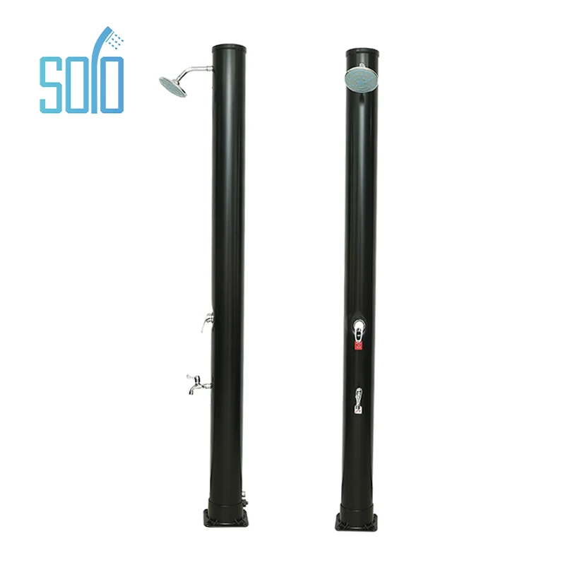 Лидер продаж, душ в современном стиле из ПВХ на солнечной энергии, уличный душ для бассейна и сада