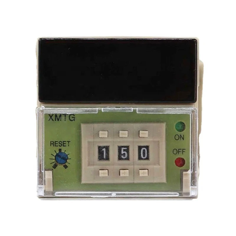 XMTG K J E PT100 Input 0-399 Degree AC 220V Relay Output Digital Display Dial Code Thermostat Electronic Temperature Controller
