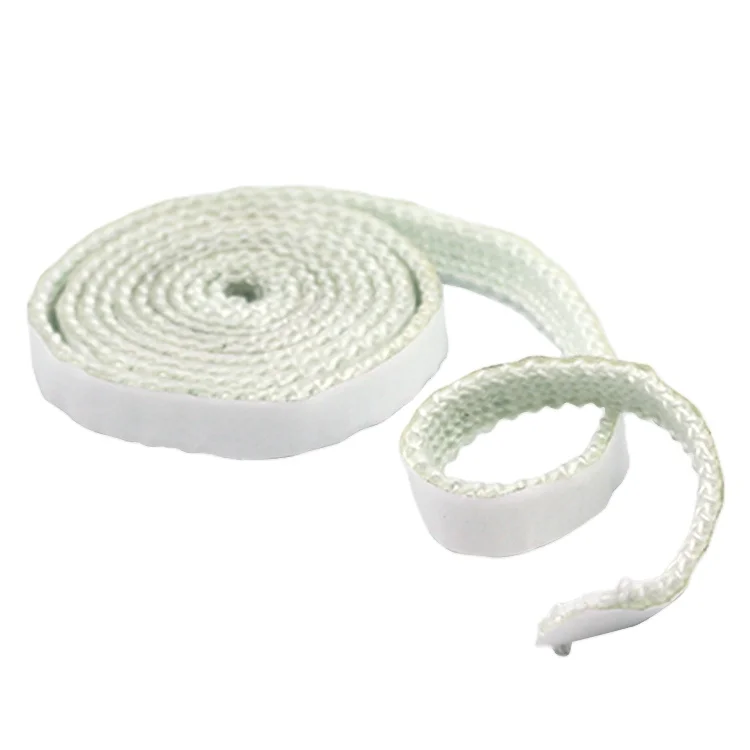 
White smooth construction refractory fiberglass adhesive mesh tape sealing strip 