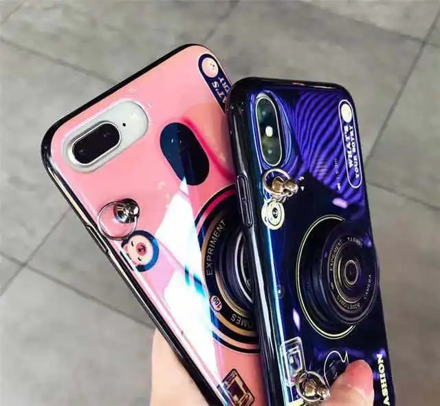 
2019 High quality silicone scratch proof back cover camera phone case for iPhone 6/7/8/6plus/7lus/8plus/X 
