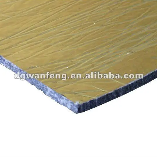 Thick pattern double bond laminate flooring carpet underlay