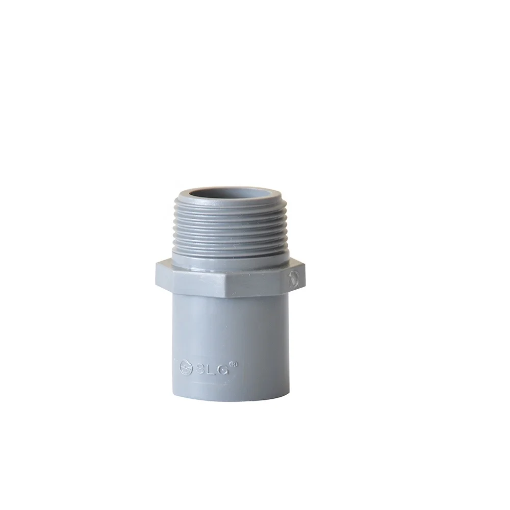 PVC Fittings Double Thread Pipe Nipple Metric Pipe Nipple