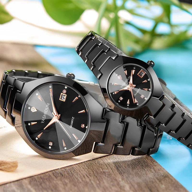 2022 Dubai Trend Couple Fashion Premium Luxury Japanese Movement Quartz Watch OEM