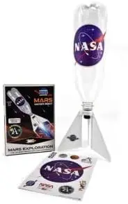 Water Bottle precision Rocket Kit - Water Rocket NASA Edition - Outdoor Rocket Launcher Science Experiment for Kids