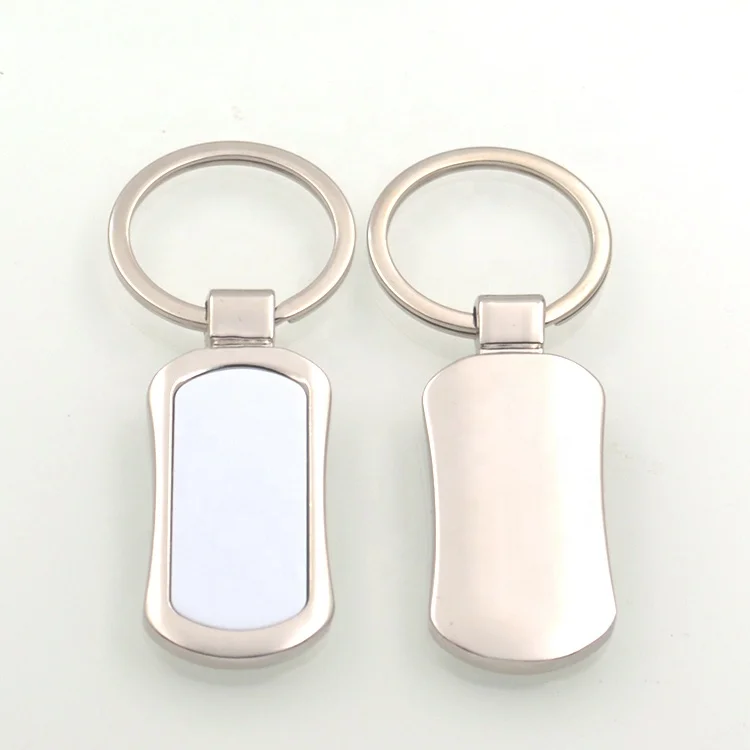 Металлический пустой термотрансферный брелок для сублимационной печати