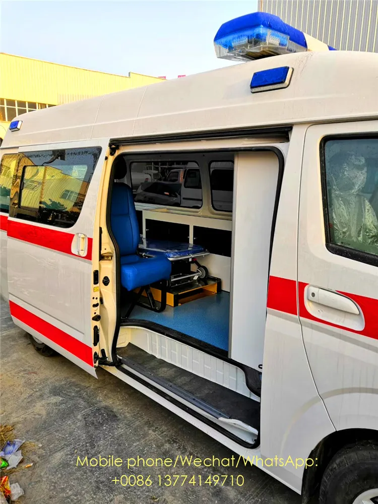 China famous brand Ambulance Car Price/4X2 2WD ICU Ambulance for Sale