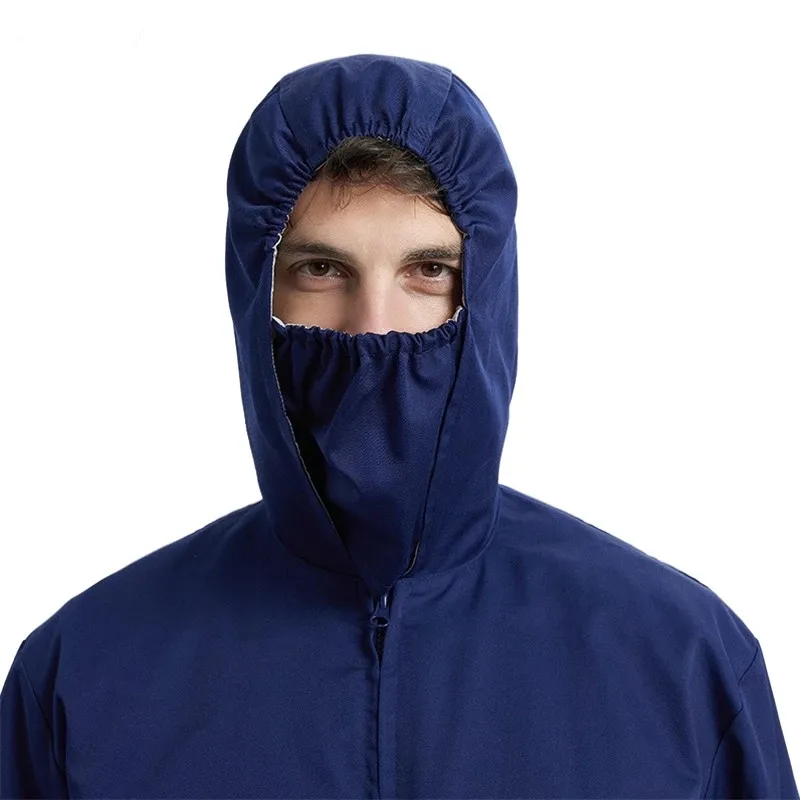 100% Silver fiber double-layer radiation protective coverall for men