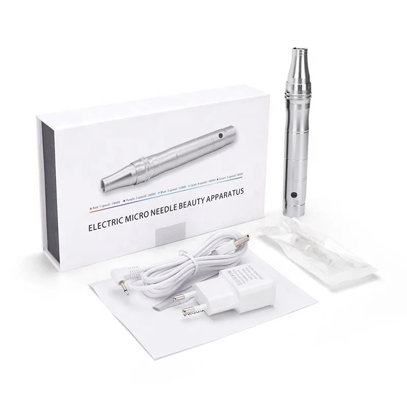  Беспроводная микро-игла Derma Pen a6/a1 5 скоростей профессиональная микроигла для