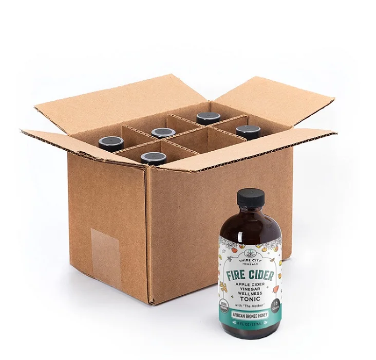 
6pk 8oz Alcoholic Beverage African Bronze Honey Fire Cider For Wholesale 