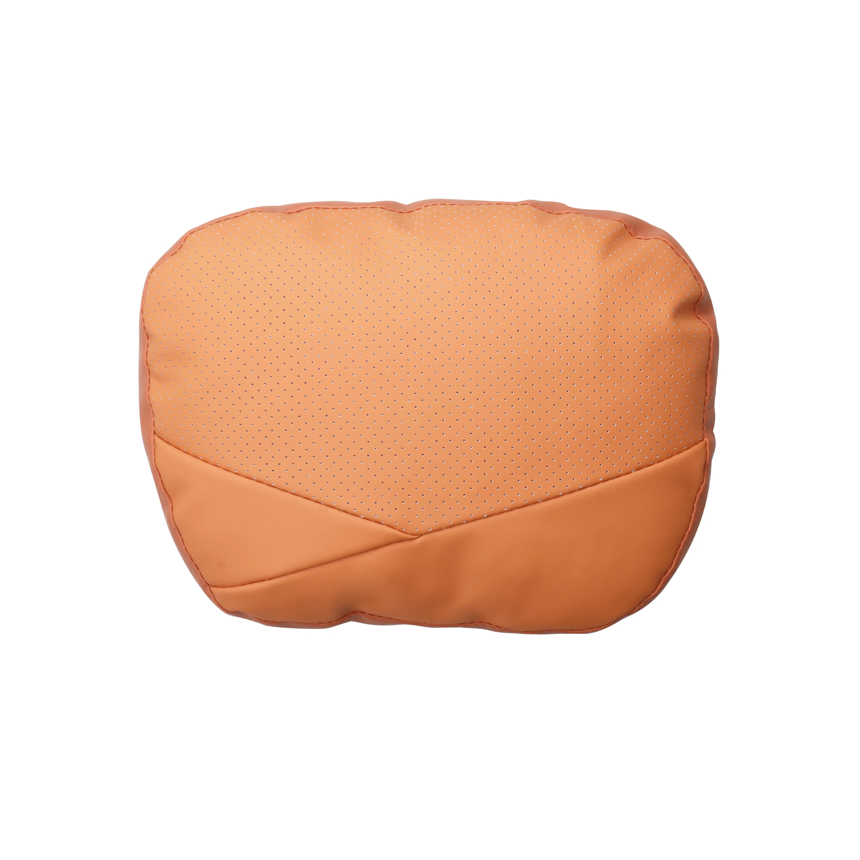 PVC Leather Car Car Headrest And Lumbar Support Soft Cotton Waist Pillow Cooling Ventilation Neck Headrest Back Massage Pillows