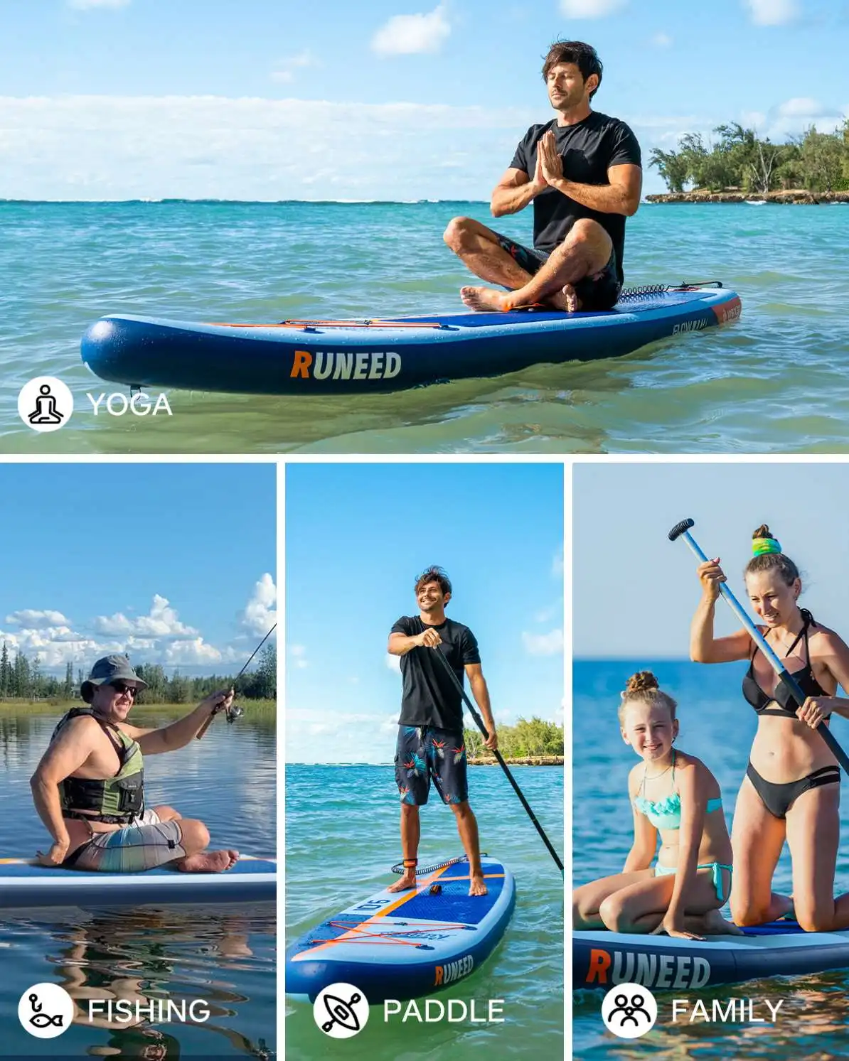 China Wholesale Custom sup New Design Water Sport Isup Inflatable sup Stand up Paddle Board