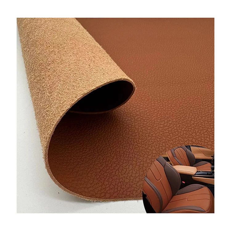 Manufacturer Wholesale Environmentally Friendly Like Real 1.5 Leather Faux PU For Car Seat