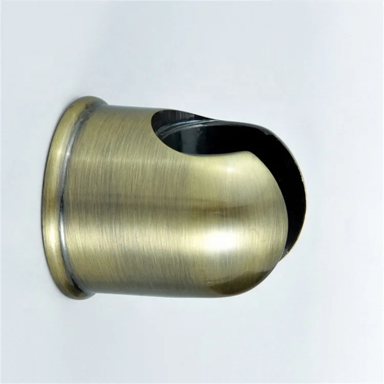 Brass Wall Mounted Hand Held Holder Shower Bracket & Hose Connector Wall Elbow Unit Spout Water Inlet Angle Valve Brass Holder