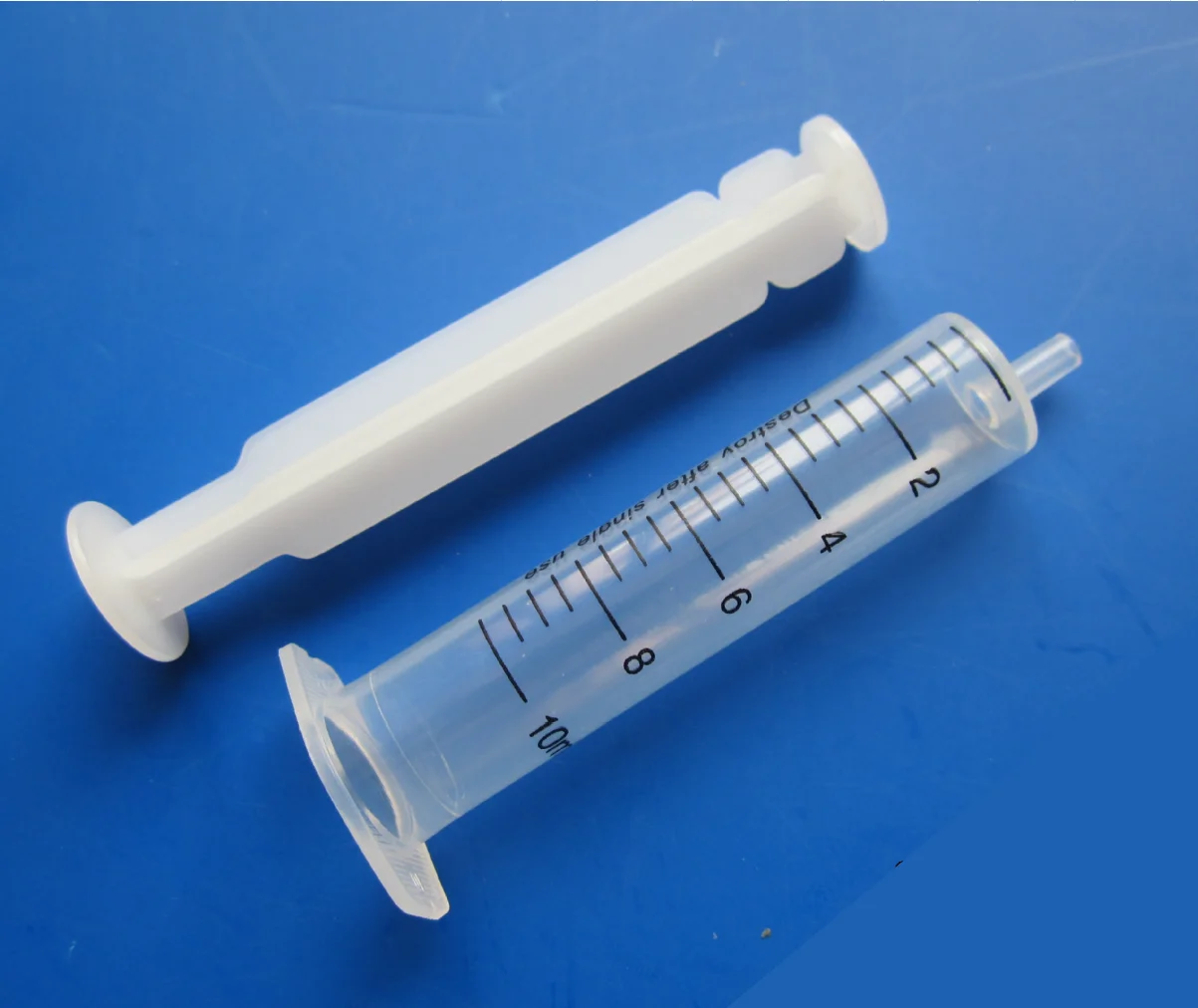 Professional manufacturer 1ml 2ml 5ml 10ml 20ml 60ml syringe two piece insulin syringe without rubber stopper