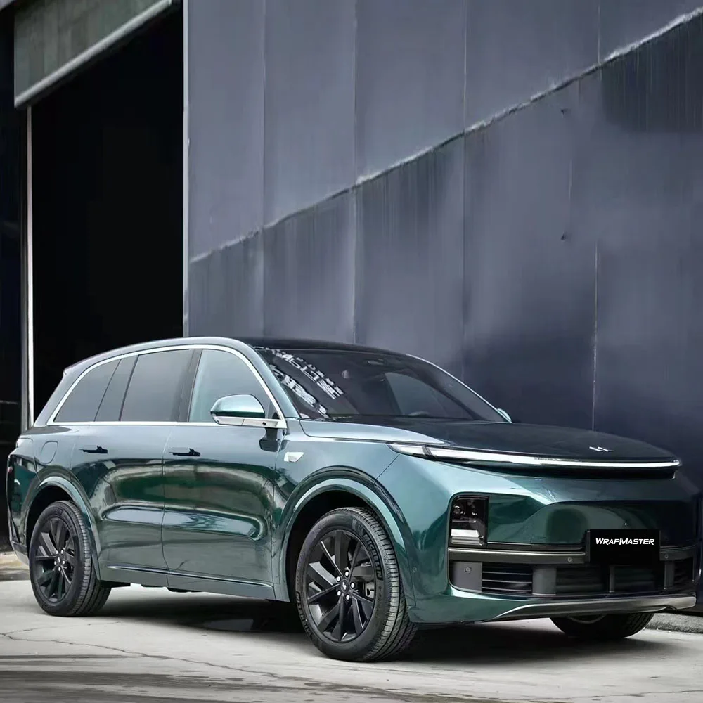 WRAPMASTER 1.52*18m PET gloss PET Li Auto Green 3m wrap wrapping car vinyl