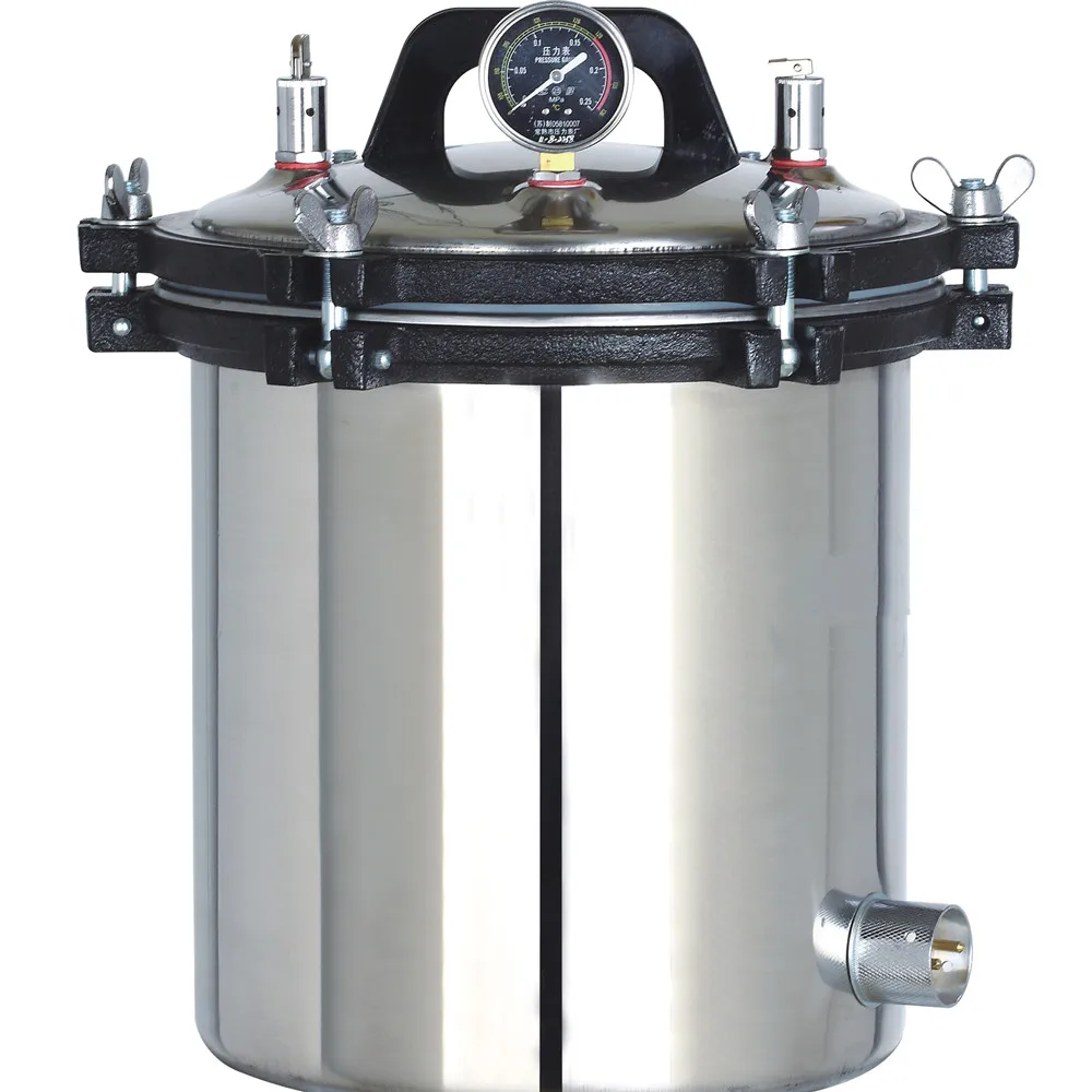 
Portable Autoclave Pressure 18L sterilizer 24L stainless Steam Sterilizer 