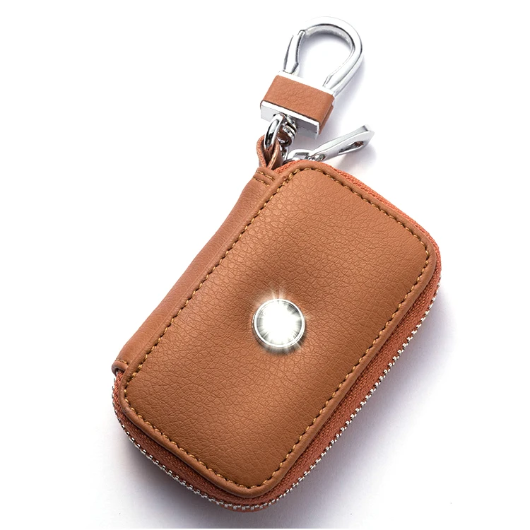
Wholesale Fashion Key Car Case Leather Car Key Case 