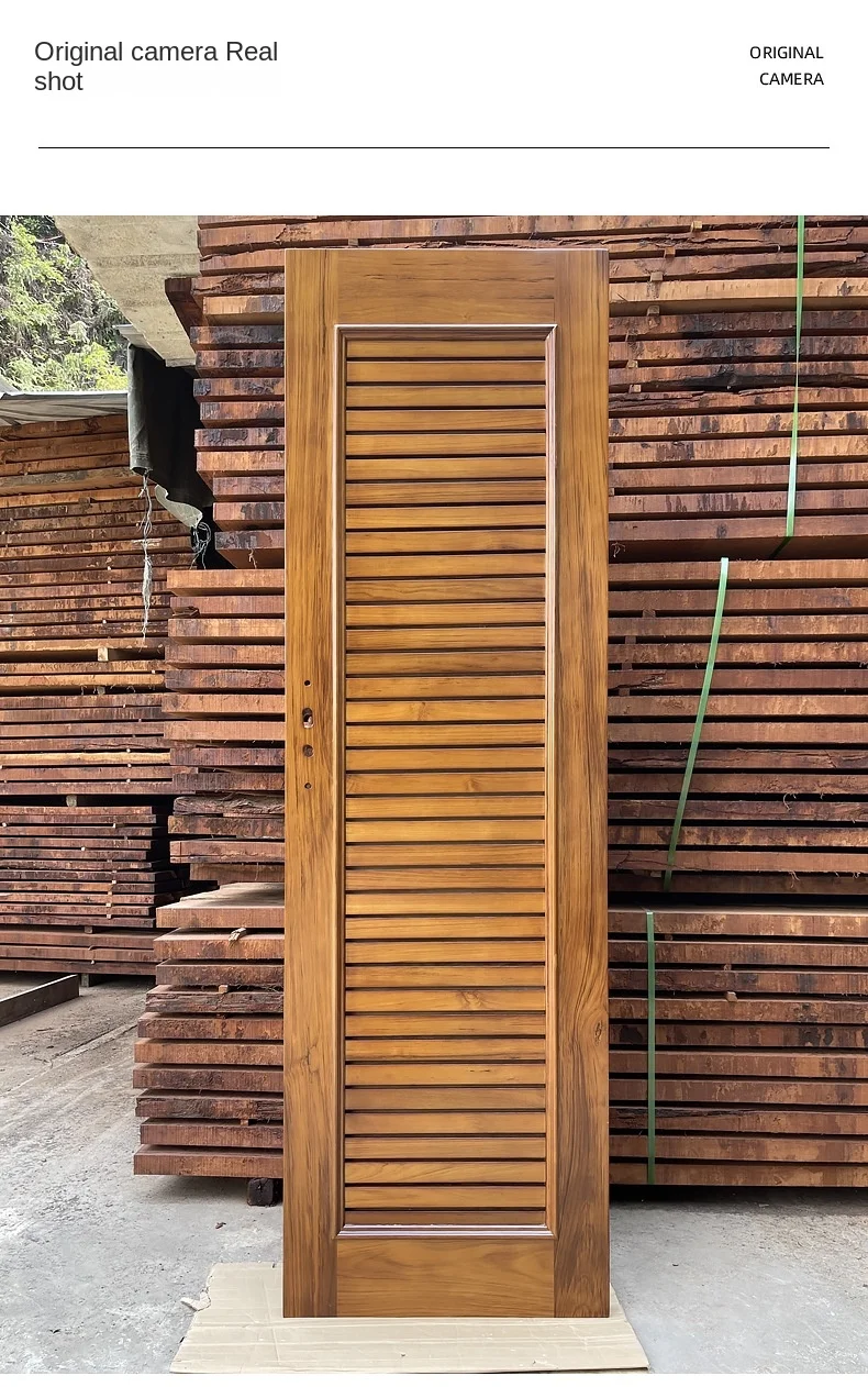 Doors Customize Veneer Craft Exterior Cabinet Indonesian Specifications Restaurant Core Rubber Solid Wood Door White