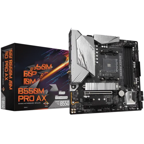 Горячая Распродажа Combo новая доска для GIGABYTE B550M AORUS PRO M-ATX материнская плата игр Ryzen R5 7