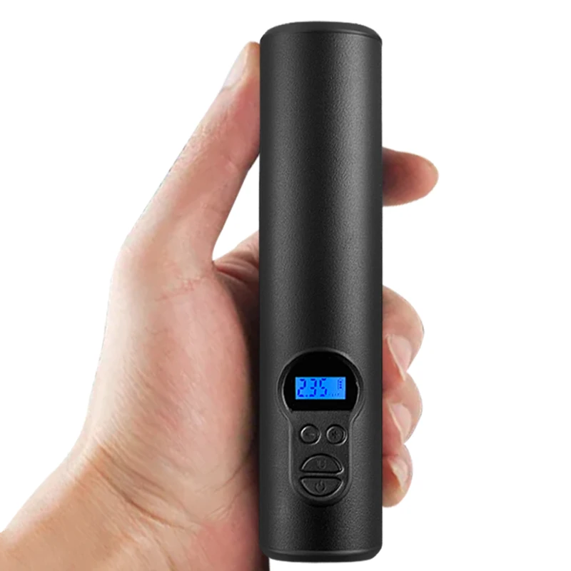 Factory Direct Sale Portable Air Pump Compressor Car Bike Tire Inflator Cordless Air Pump Electric Inflator With Led Light
