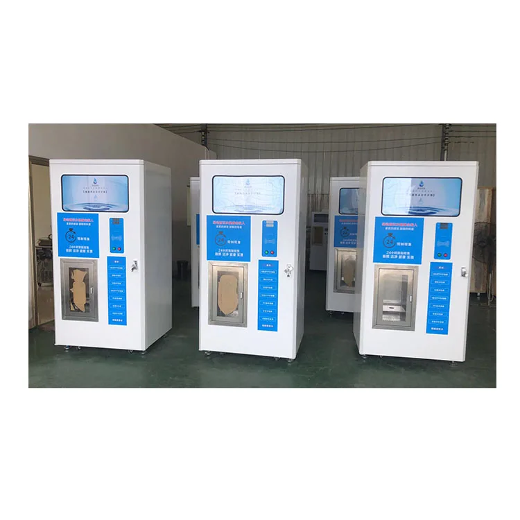 New Production 24 Hours outdoor Con and Banknote 5 Gallon Bottle Drinking pure water Vending Machine