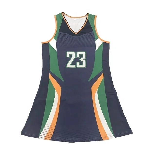 Женская спортивная команда Netball платье сексуальная теннисная