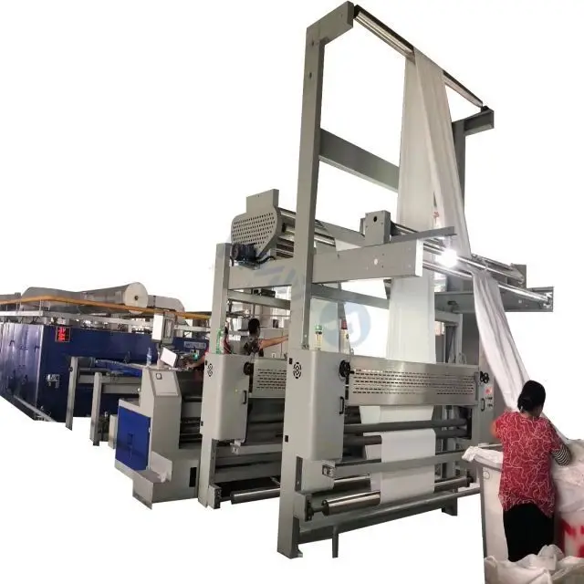 6 ovens Use steam Heating Changer For Textile Finishing Process Fabric Stenter coating Machine