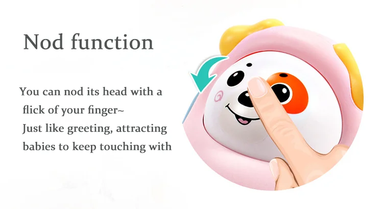 Детская Удобная игрушка, Детская образовательная игрушка-стакан, милый щенок