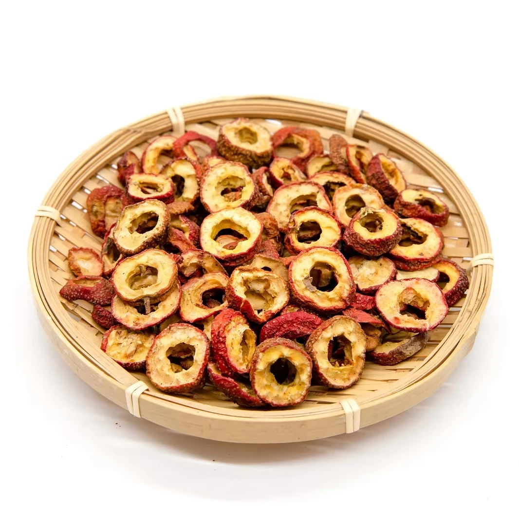 Organic Freeze-Dried Hawthorn Berries Whole Seedless Air-Dried Fruits with Sour Taste Available in Bulk Packaging for Wholesale