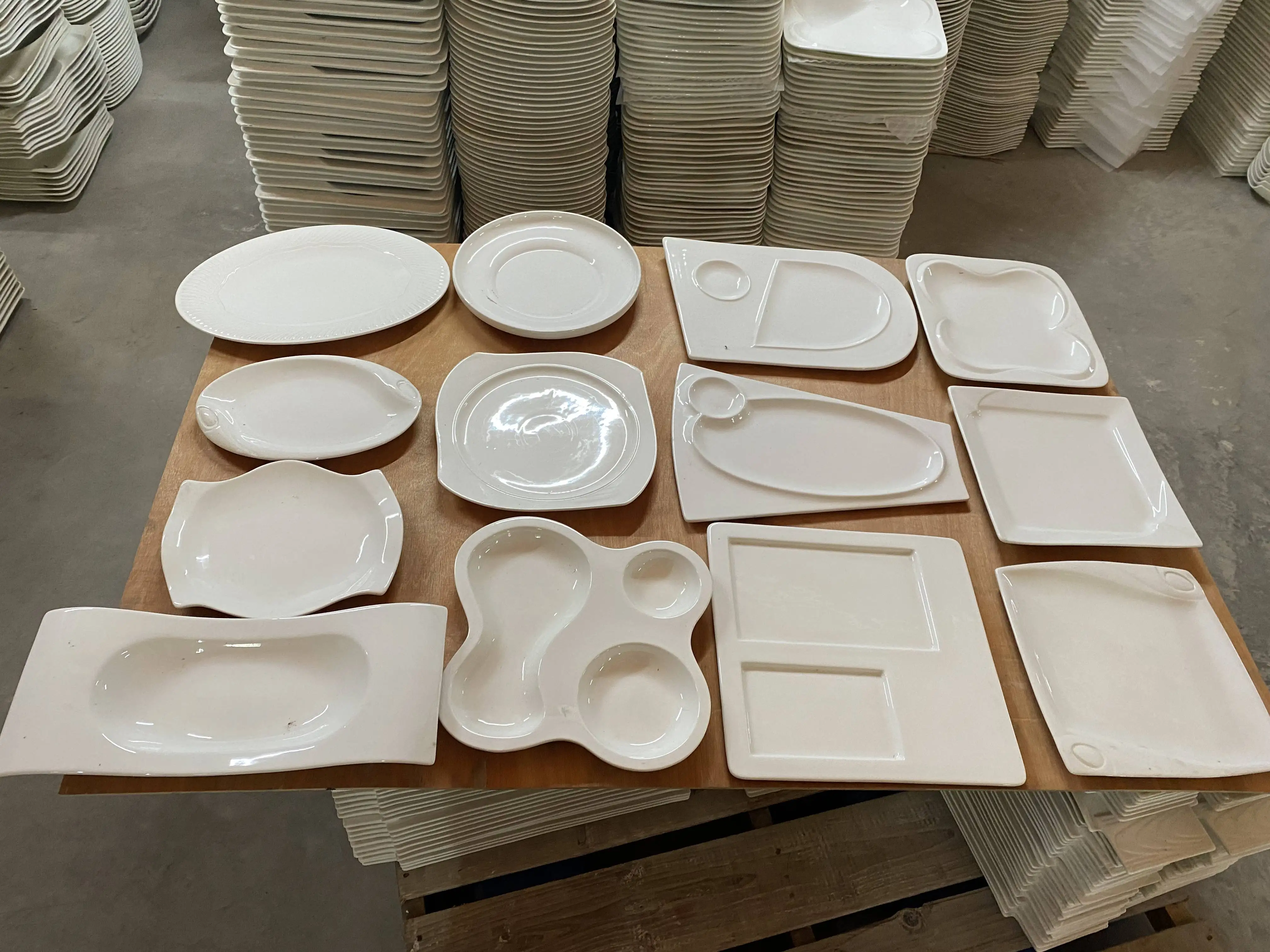 Hot Sell Cheap Restaurant Plate Ceramic Bulk Ceramic Plates Sell By Ton Ceramic Plate & ceramic dish dishes & plates