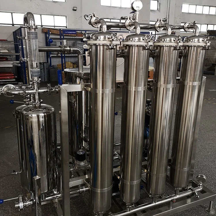 Factory Supply Automatic Cross Flow Filter Water Filtration System for Grape Wine
