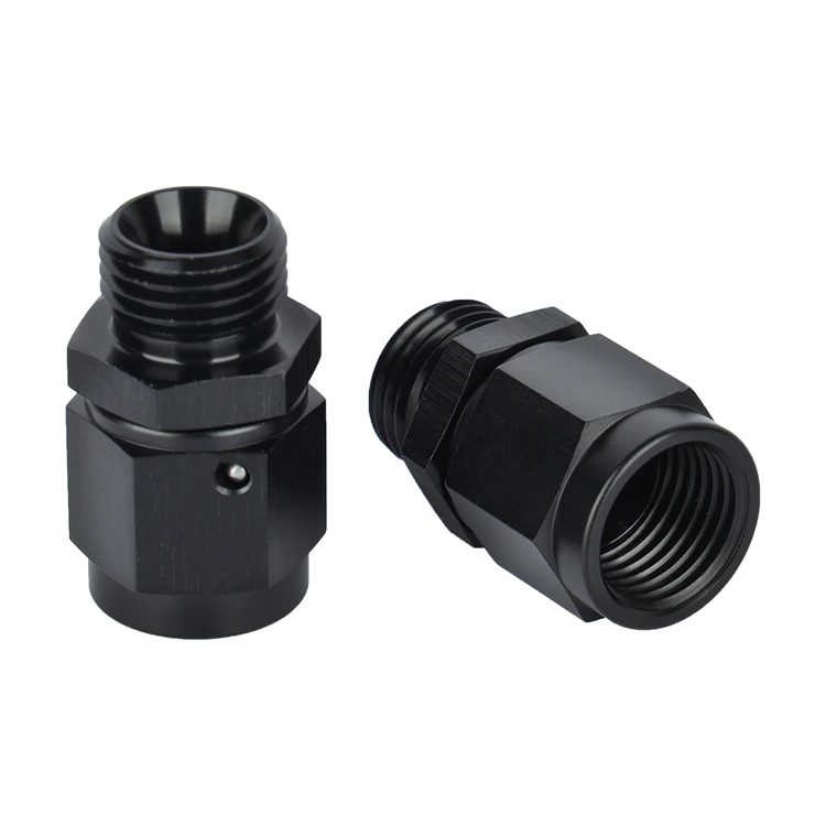 Car Tuning Precision Custom Aluminum Oil Fuel Hose Swivel Push-lock Enforced PTFE Aluminum AN Fitting