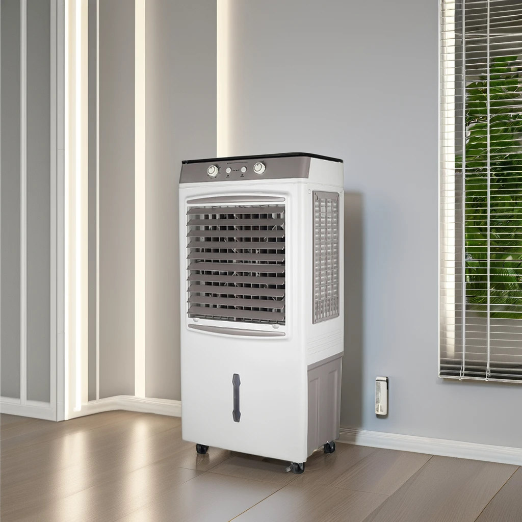 Best-Selling 40L Domestic Room Water Evaporative Pedestal Fan Portable Ice Air Cooler Condition Used Fast Shipping