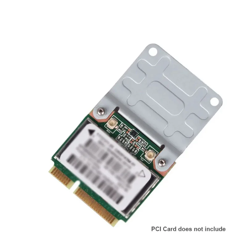 Mini Metal PCIE PCI-E Half to Full Size Extension Card Wireless WiFi PCI-Express Adapter Bracket With Screws