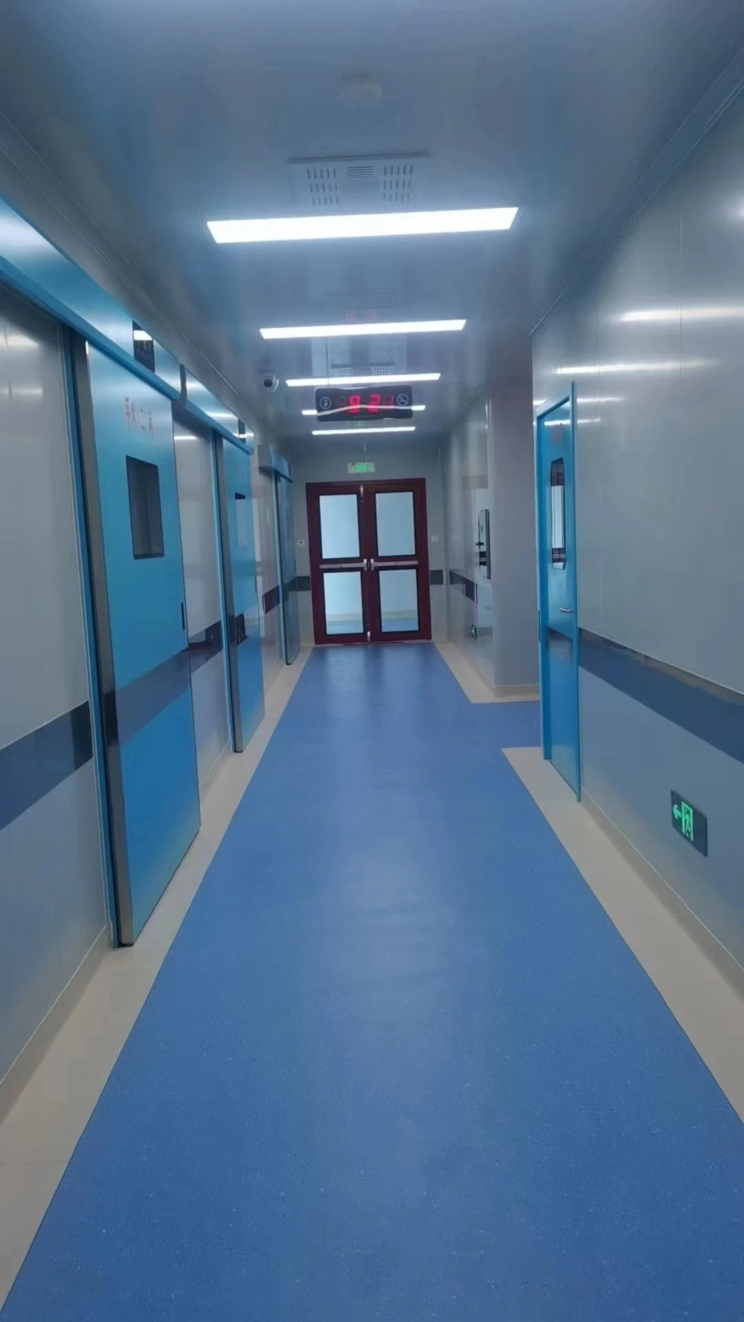 Ginee Medical stainless steel hospital swing door theatre hermetic sliding doors operating theatre door