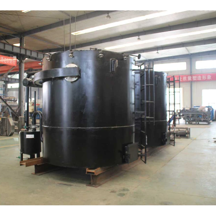 Jiutian new vertical sawdust charring kiln price reduction