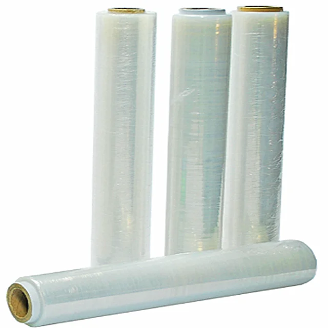 Industrial Jumbo Roll Stretch Wrap Film 50cm X 20 Pulg 1.50kg Soft PE Material for Packaging Soft Stretch Wrap