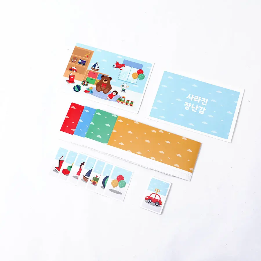 Top Quality Recycle Custom Kids Toys Table printing cheap price children Board Game manufacturer